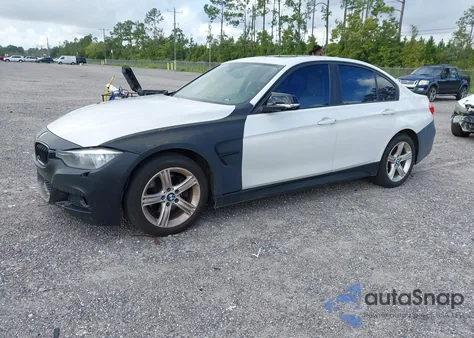2014 BMW 320I z USA, uszkodzony, nr VIN WBA3B1C56EK133505